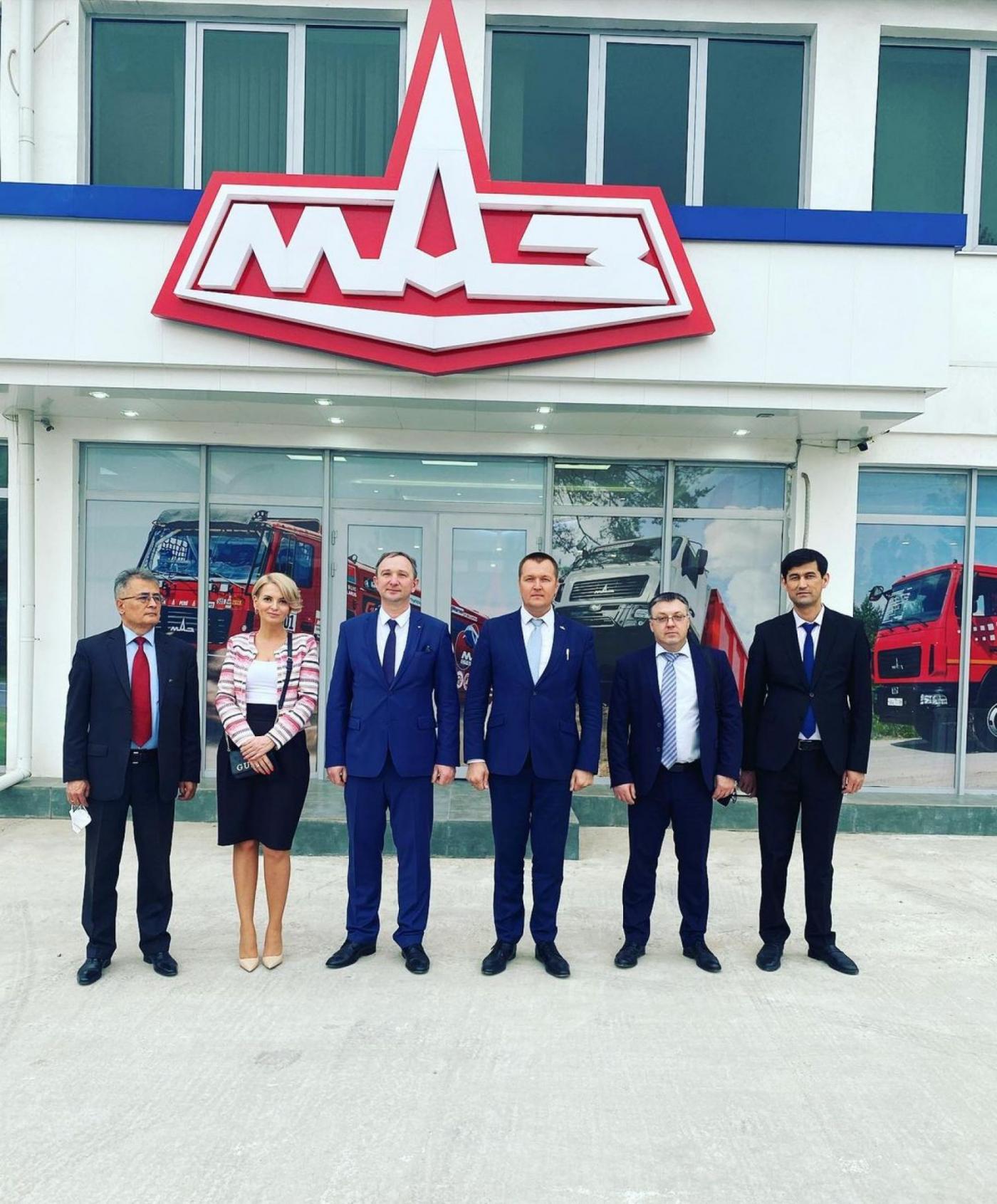 Встреча с руководством торгового дома ИП ООО «MAZ-TASHKENT»